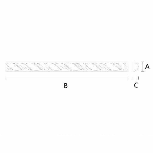 CUSTOM TWISTED ROPE MOULDING
