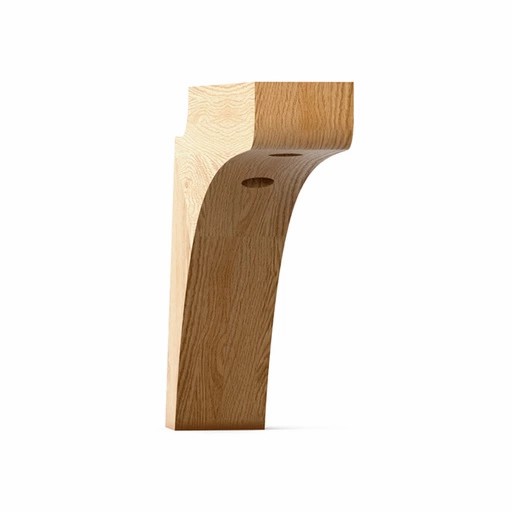 Arched bracket feet for furniture