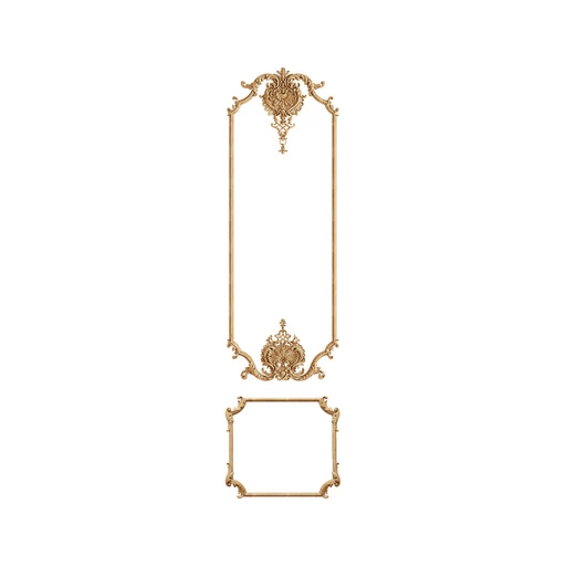 ORNAMENTAL FLORAL SET OF INTERIOR CARVINGS