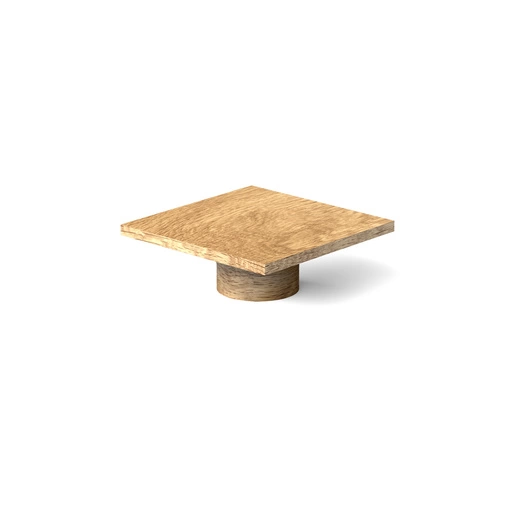 3" SQUARE WOODEN DRAWER PULLS SLEEK DESIGN. (SET OF 4 PC.)