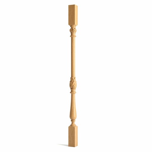 ARCHITECTURAL CLASSIC WOOD SPINDLE FOR STAIRCASE