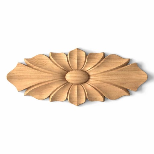 DECORATIVE ROSETTES OVAL FLORAL