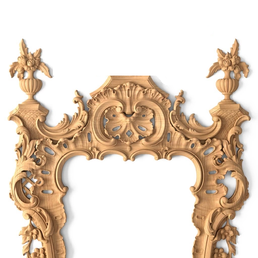 GORGEOUS BAROQUE STYLE HANGING FRAME FROM SOLID WOOD