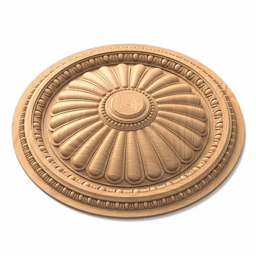 LARGE ROUND MEDALLION FOR CEILINGS ANTIQUE