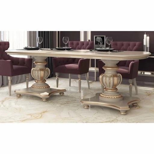 CARVED PEDESTAL TABLE BASE BAROQUE STYLE