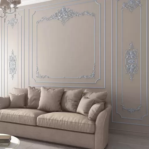 CLASSIC STYLE WOOD HANDCRAFTED CORNER MOULDING