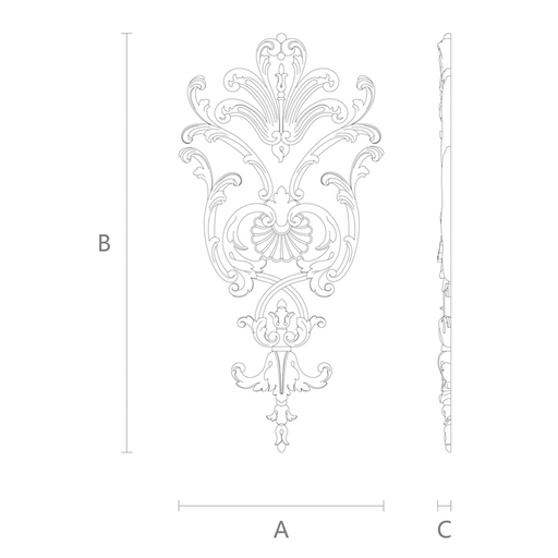 Wriggling overlays set in the Baroque style