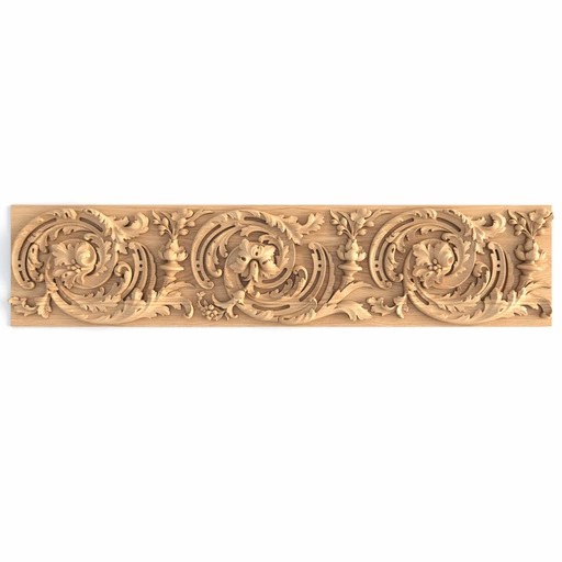 RUNNING ACANTHUS LEAF MOULDING BAROQUE
