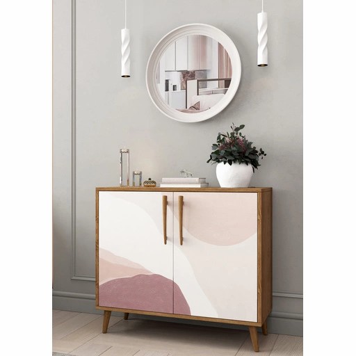 Minimalist furniture feet conical shape angled (1 PC)