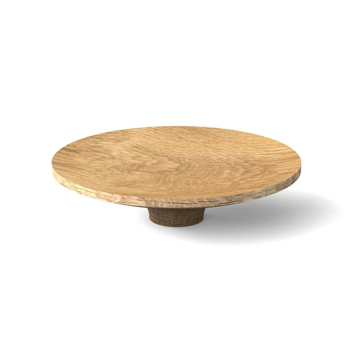 ROUND UNFINISHED WOODEN CABINET HANDLES. (SET OF 4 PC.)