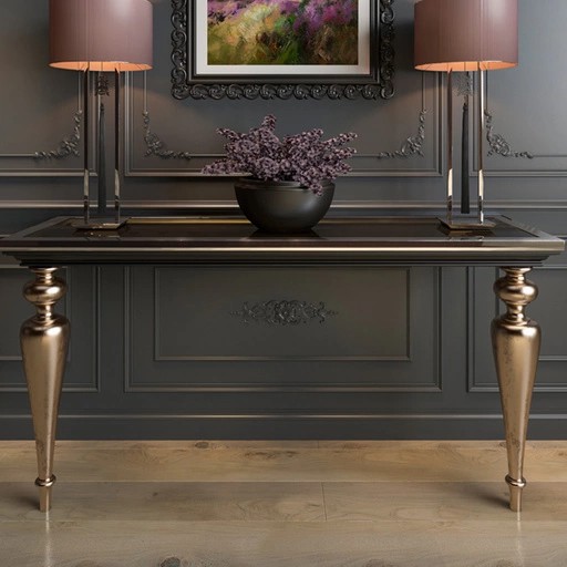 Turned spindle table legs antique (1 PC)
