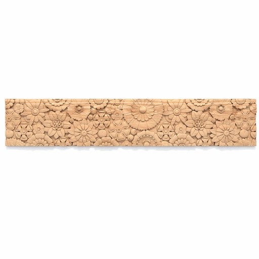 LARGE FLORAL MOULDING ART NOUVEAU