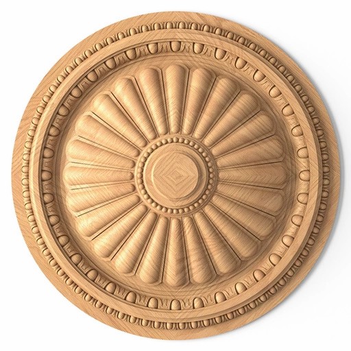 LARGE ROUND MEDALLION FOR CEILINGS ANTIQUE