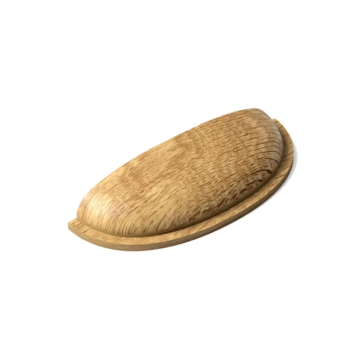 OAK SEMICIRCLE HANDLES FOR FURNITURE MINIMALIST