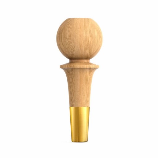 Fancy furniture feet with golden tips