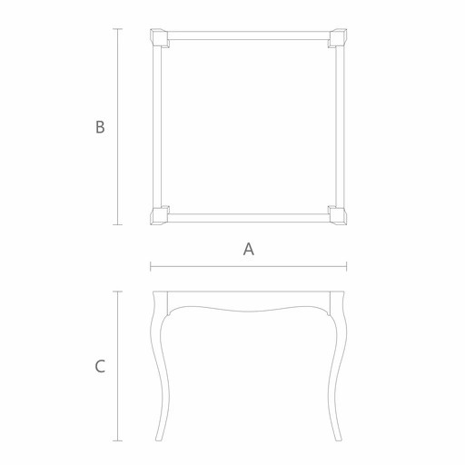 SMALL DINING TABLE FOR CLASSIC INTERIORS