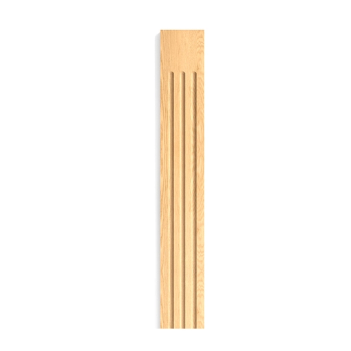 HANDCRAFTED WOODEN CLASSIC STYLE FLUTED PILASTER