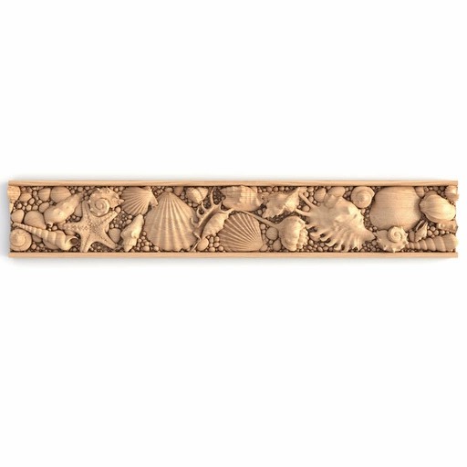 MOULDING WITH SEASHELLS ETHNIC