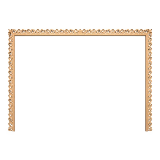 TV ZONE ORNAMENTAL CLASSIC FRAME WITH ACANTHUS FROM OAK