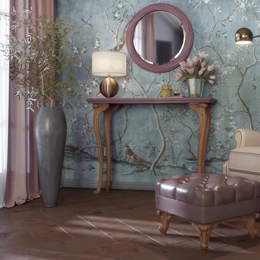Tall Queen Anne furniture feet antique (1 PC)