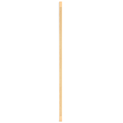 DECORATIVE FLUTED PILASTER FROM SOLID WOOD