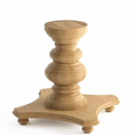 TRADITIONAL PEDESTAL TABLE BASE