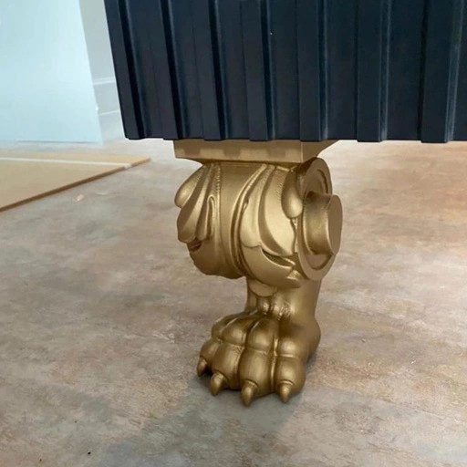Lion paw furniture legs wooden (1 PC)