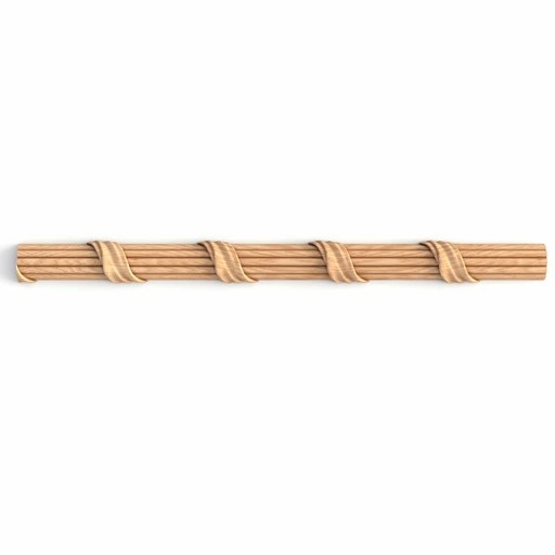 CUSTOM REED AND RIBBON MOULDING RIGHT