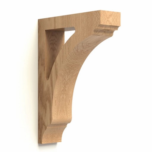 Wall corbels custom rustic style