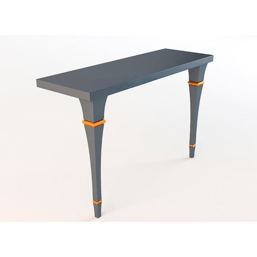 CLASSICAL RECTANGULAR WALL-MOUNTED TABLE FROM HIGH QUALITY WOOD