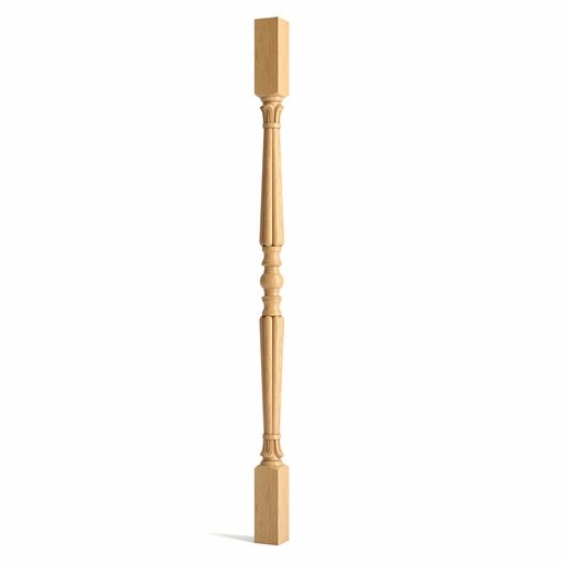 SOLID WOOD SYMMETRICAL BALUSTER FOR STAIRS