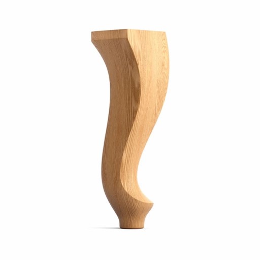 Custom cabriole furniture feet