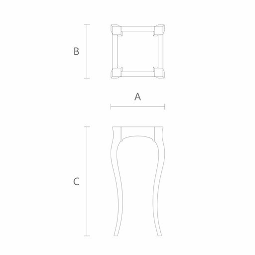 SQUARE SMALL BAR TABLE FOR BEDROOM