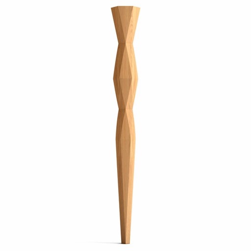 Unique dining table legs faceted quiet luxury (1 PC)
