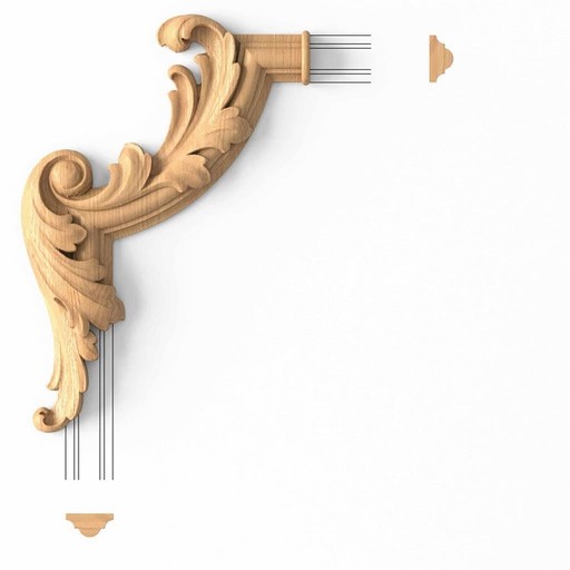 ARCHITECTURE WOOD APPLIQUES FOR CELLAR