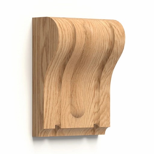 Wall corbels curved Vintage