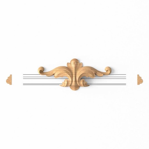 CLASSICAL WOODEN ONLAY FOR MOULDING DECORATION