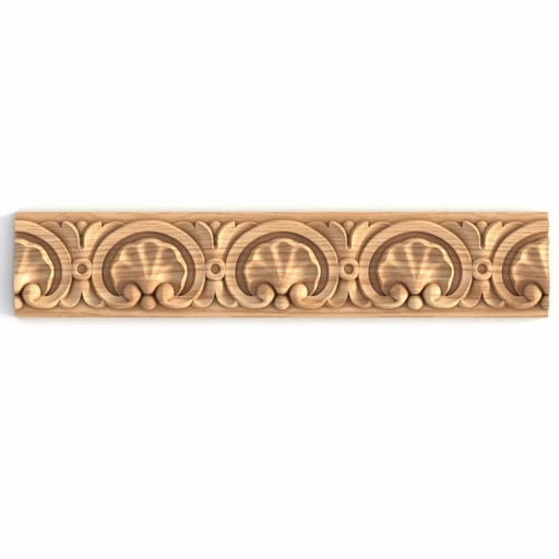 SEA SHELL WOOD MOULDING ROCOCO