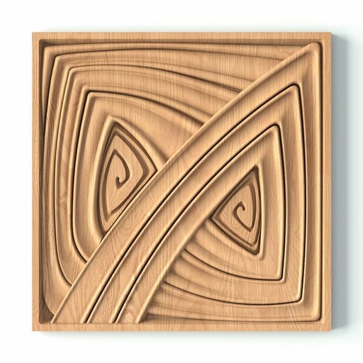 ORNAMENTAL CARVED ROSETTE MODERN