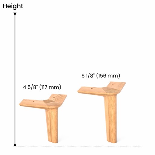 Bracket feet for furniture Minimalist