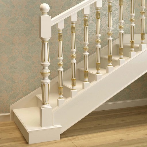 OAK NEWEL POST CLASSIC STYLE