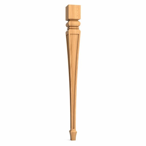 Large square tapered table legs Classic (1 PC)