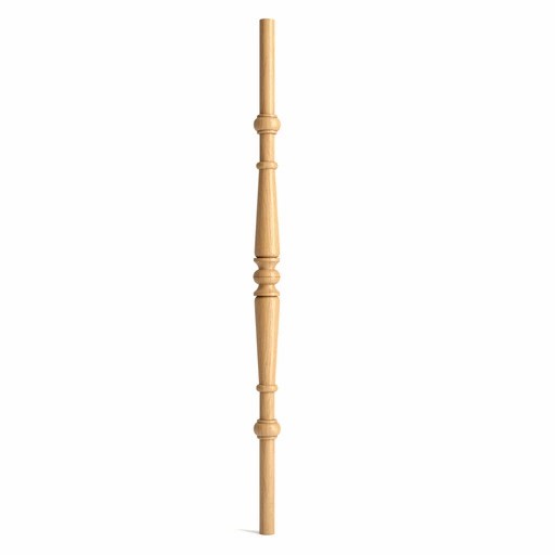 SYMMETRICAL WOOD RAILING SPINDLES CLASSIC
