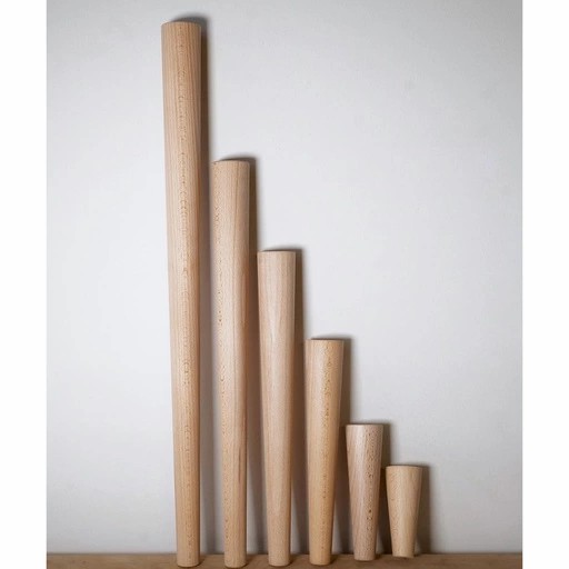 Round custom table legs quiet luxury style (1 PC)