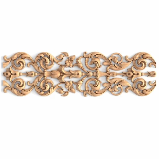 OPENWORK TRIM MOULDING FLORAL BAROQUE