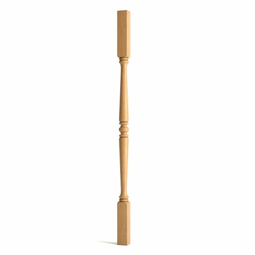 CLASSIC STYLE DECORATIVE INTERIOR STAIR SPINDLES FROM SOLID WOOD