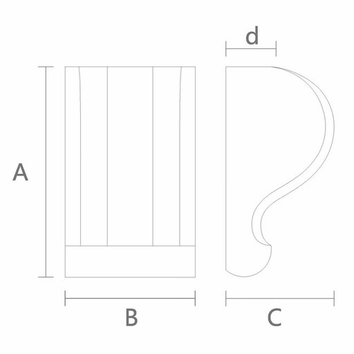 Custom corbel for ceiling minimalist