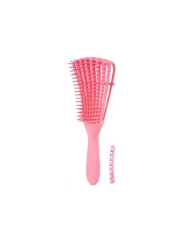 Flexible Hair Brush For Curly Hair color may vary