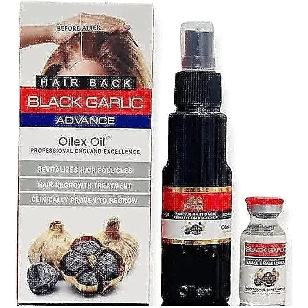 Faster Advance Oilex Oil Hair Back 100 Ml 1 Piece Black Garlic