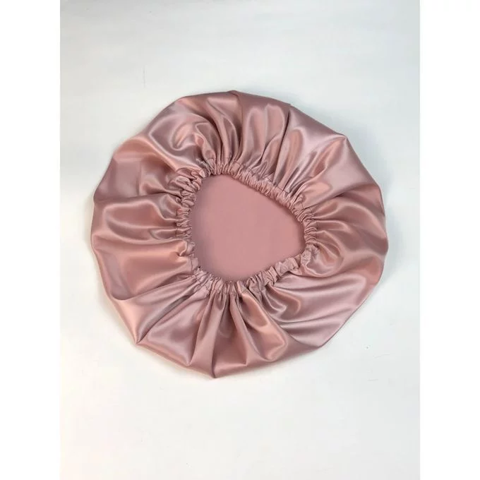 Curly Hair Satin Bonnet One Layer - Cashmere